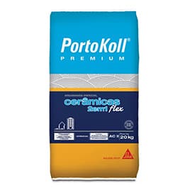 Argamassa Cerâmicas Flex 2 em 1 AC-II 20KG - PortoKoll